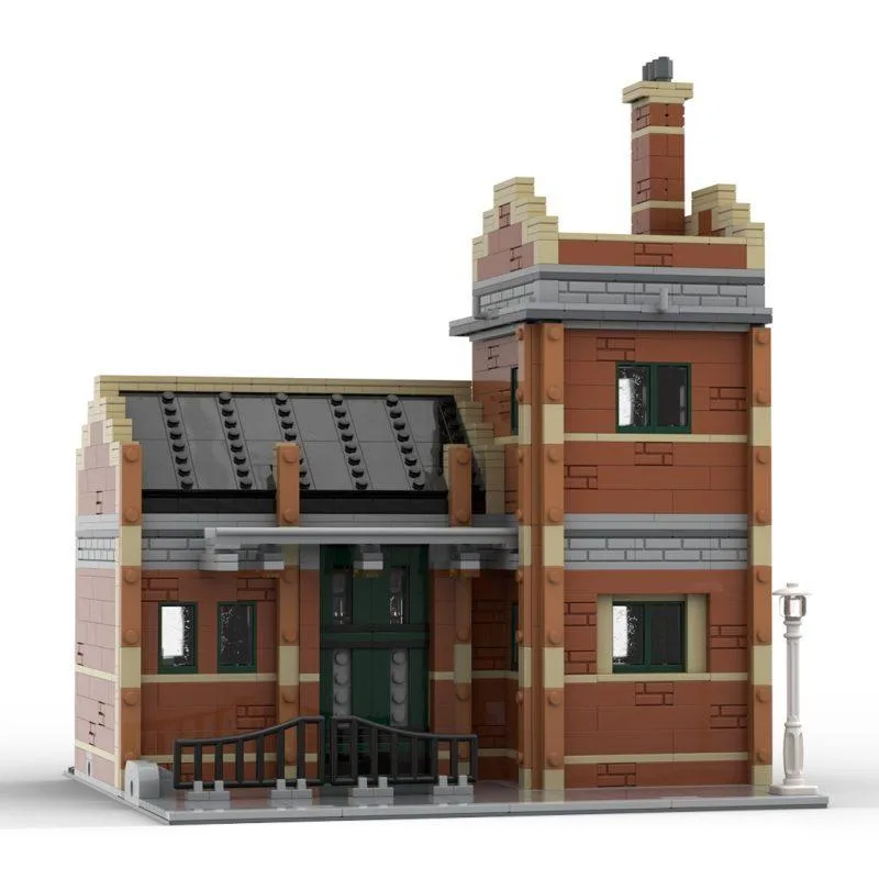 ZITIANYOUBUILD ZITIANYOUBUILD MOC-136707 Modular Old Factory Building 1966 Pcs — product photo