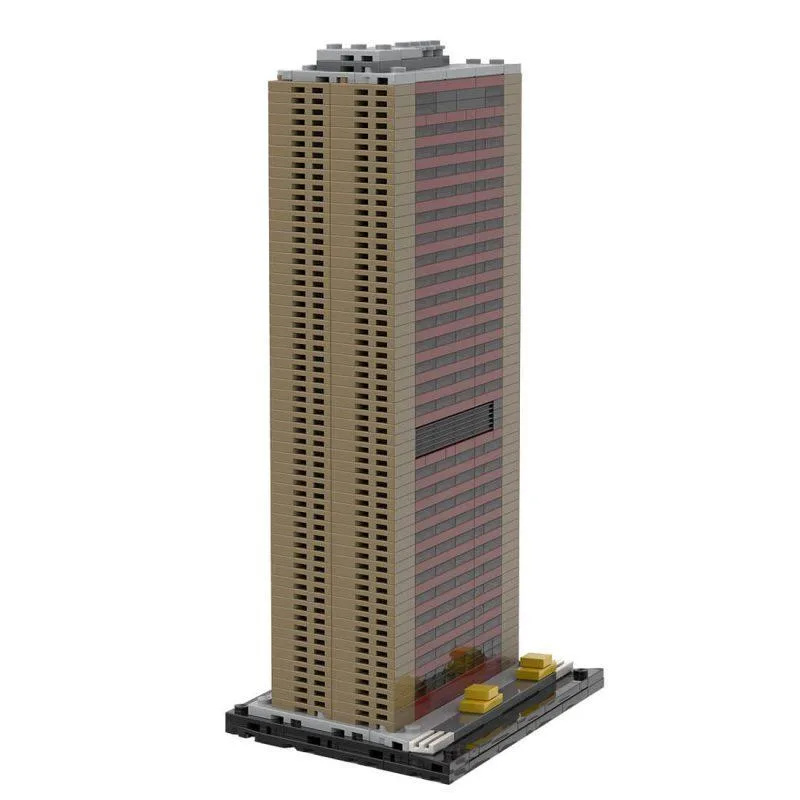 ZITIANYOUBUILD ZITIANYOUBUILD 793 1/1000 WTC 7 (1987-2001) Educational Building Set — product photo