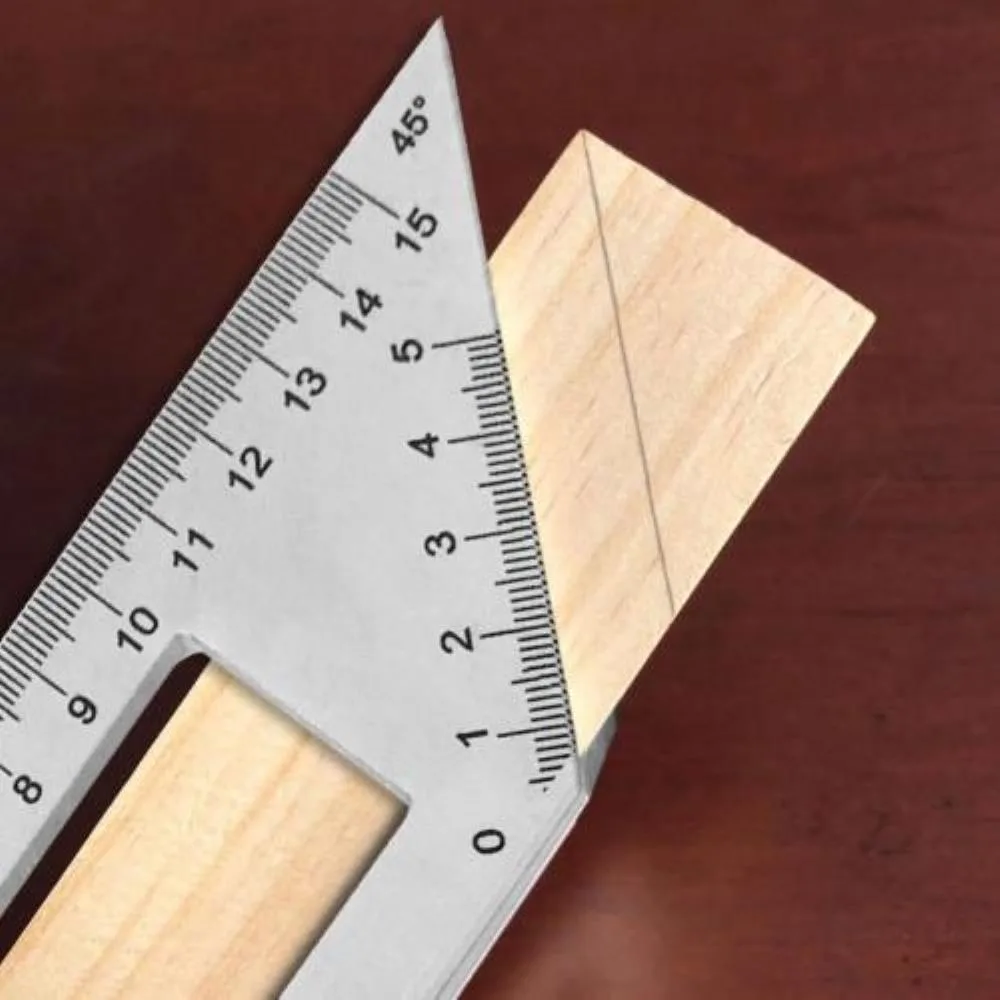 Ruth's sister Ruth's sister 45/90 Degree Angle Ruler 150mm — product photo