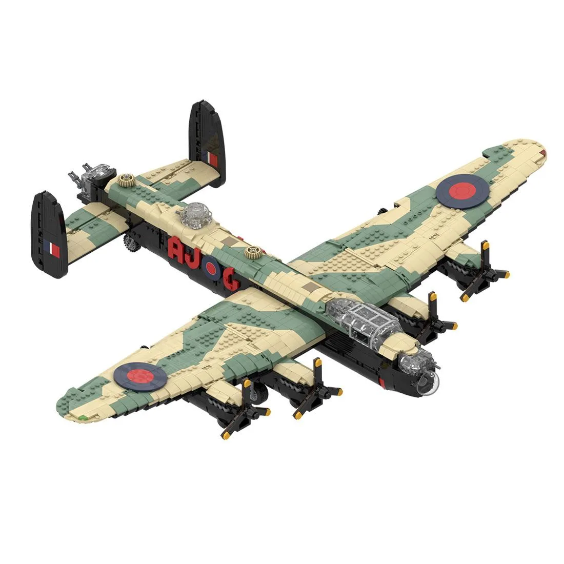 ZITIANYOUBUILD ZITIANYOUBUILD MOC-235567 Bomber Military Aircraft Building Blocks Set 4097PCS — product photo