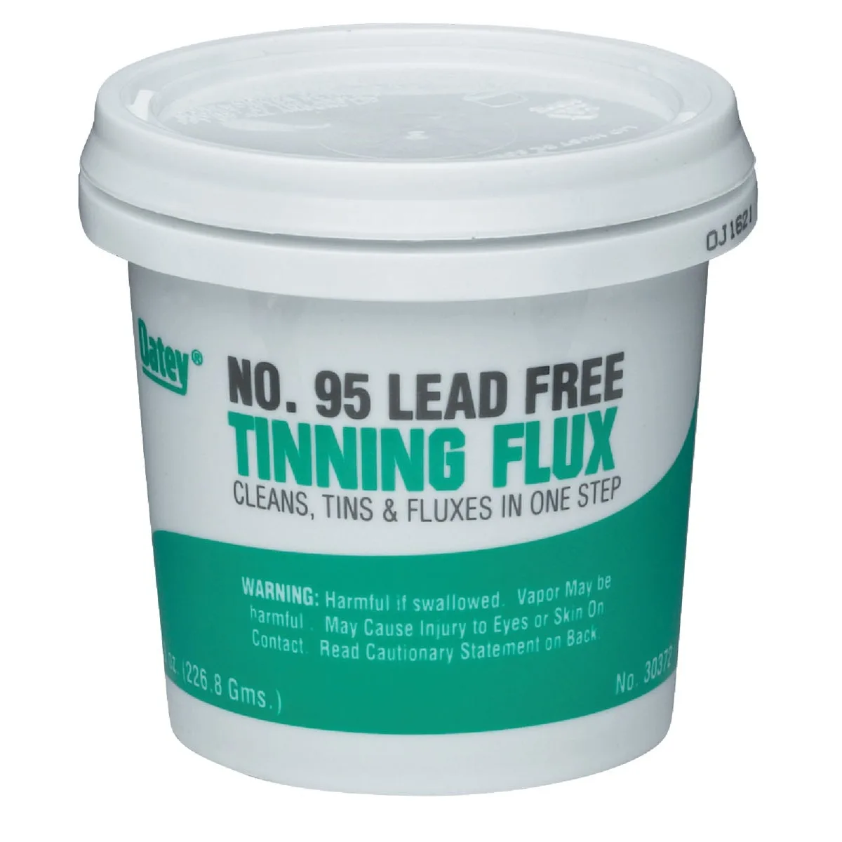 OATEY 30372 lead-free flux paste 8 oz can