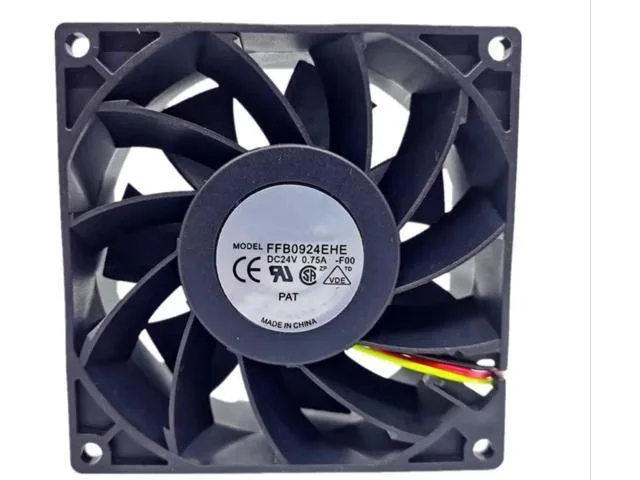 TSUJ TSUJ Kepler-C72J-OYS-0140 92mm 24V 0.75A 18W 4800RPM 110CFM 55DB 3-Wire Fan — product photo