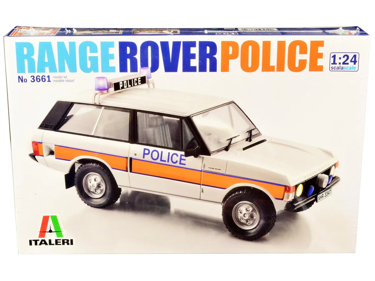 Italeri Italeri Land Rover Range Rover Police 1/24 Scale Model Kit — product photo