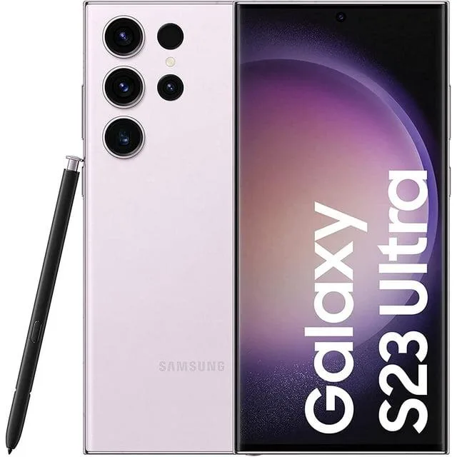 SAMSUNG SAMSUNG Galaxy S23 Ultra 1TB 12GB Lavender cell phones - unlocked — product photo