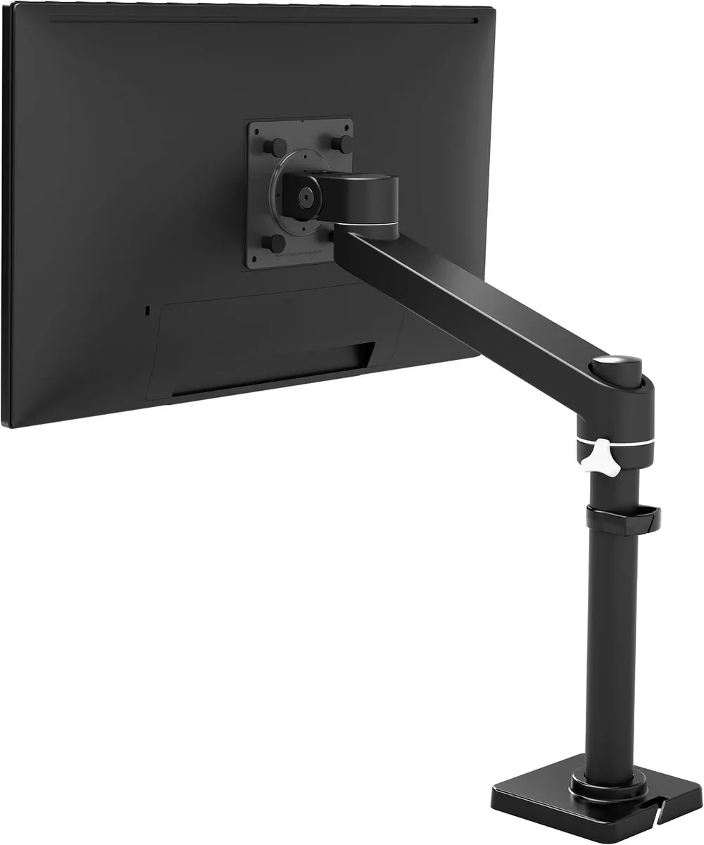 PISKEKAT PISKEKAT Mounting Rack 13in Pole 18lb 34in VESA 75 100 Matte Black — product photo