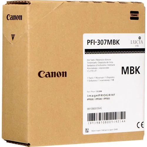 Canon Canon 9810B001AA PFI-307 330 ml Matte Black Ink Cartridge — product photo