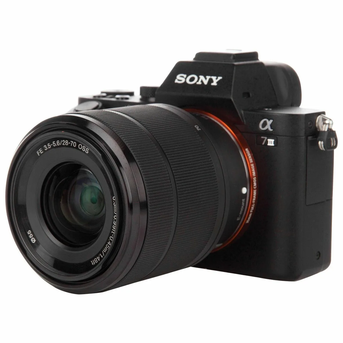 Sony Sony Alpha a7 III Compact Mirrorless Camera 28-70mm Lens — product photo