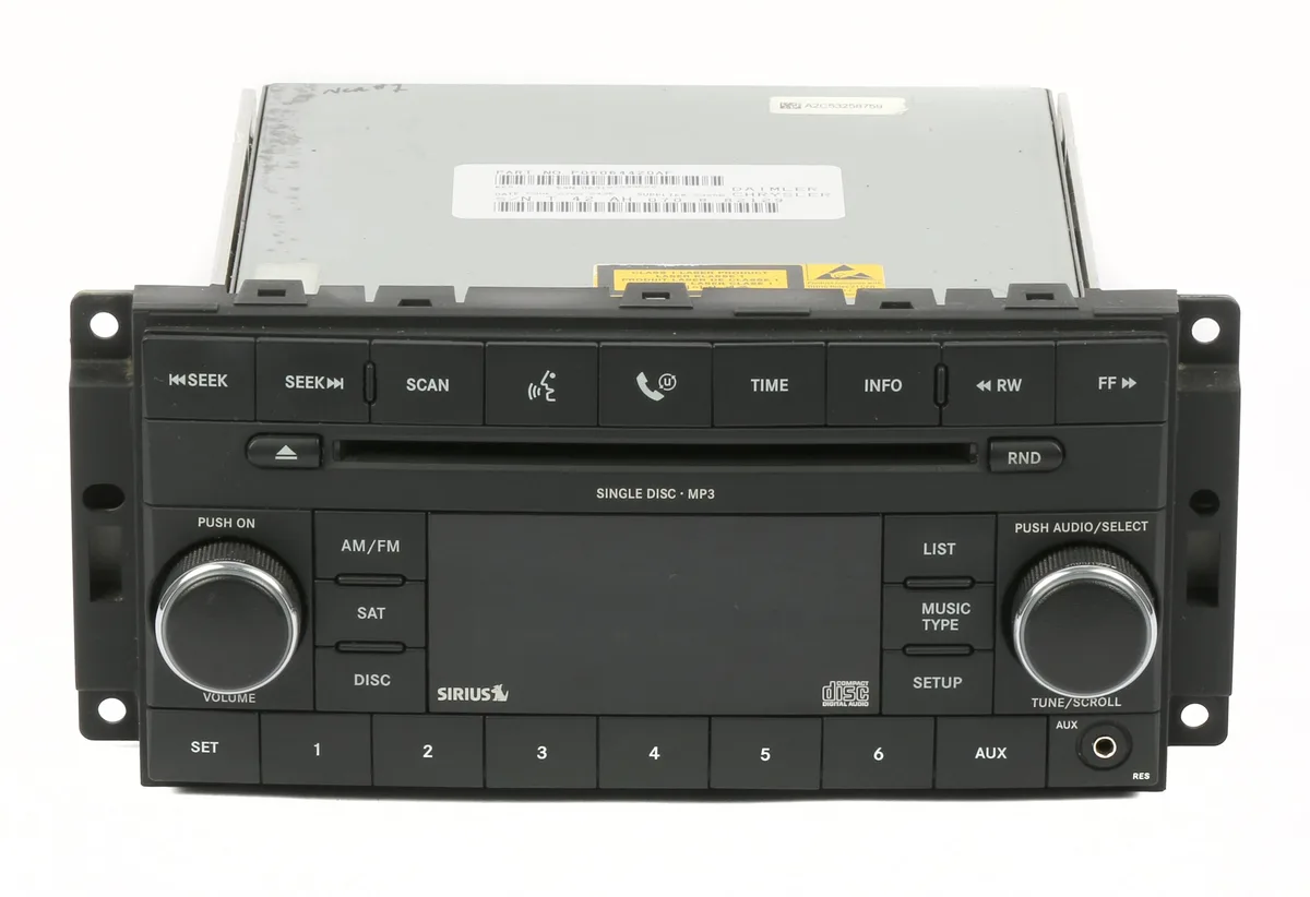 1 Factory Radio 1 Factory Radio P05064420AF RES receiver for 2007-2010 Sebring Avenger — product photo