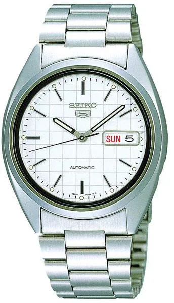 Seiko Seiko 5 SNXF05K1 Automatic Watch White Dial 37mm — product photo