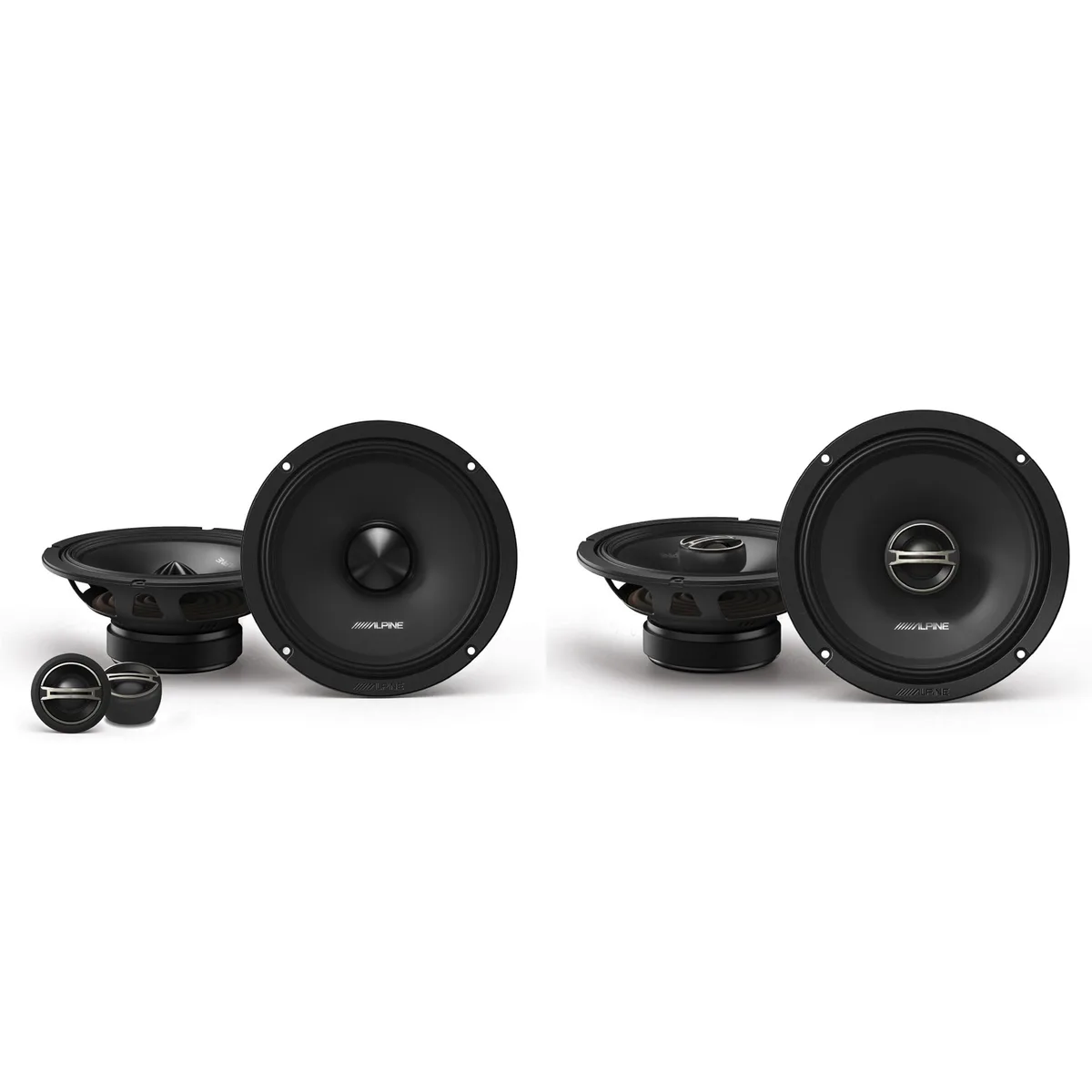 Alpine Alpine DM-65C-G 6.5" Component &amp; DM-65-G 6.5" Coaxial Speaker Bundle — product photo
