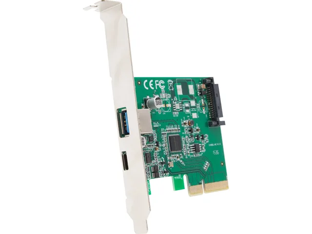 Syba Syba SI-PEX20189 USB 3.1 expansion card Type-A Type-C 10 Gbps — product photo