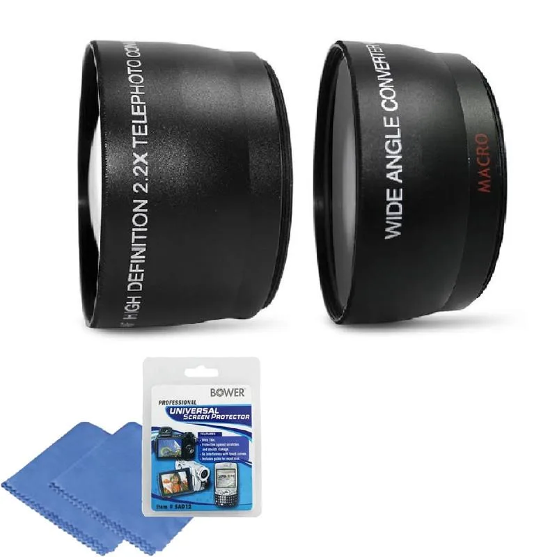 Vivitar Vivitar 52mm Wide Angle Lens Kit for Canon Rebel T4i T6 T5 — product photo