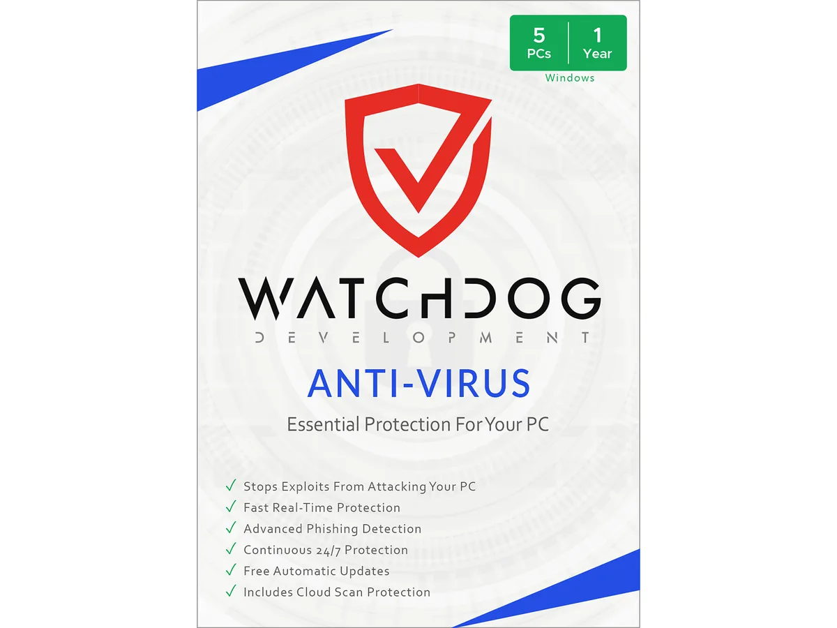 Watchdog Watchdog WAV-5U-12-N1 Internet Security 5 Devices 1 Year Download — product photo