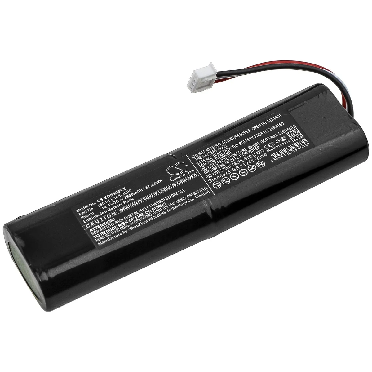 Estry Estry Replacement Battery 14.4V 2600mAh for Deebot N8 N5 DG36 — product photo