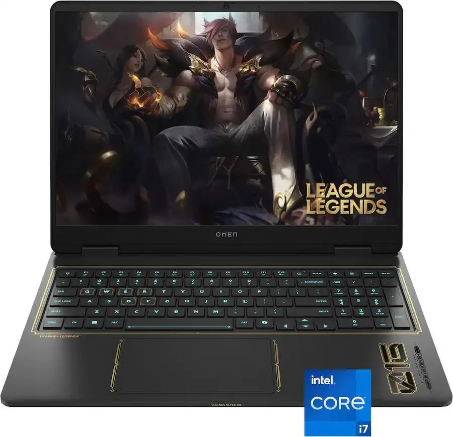 HP HP OMEN League of Legends Ltd Ed 16 gaming laptop — product photo