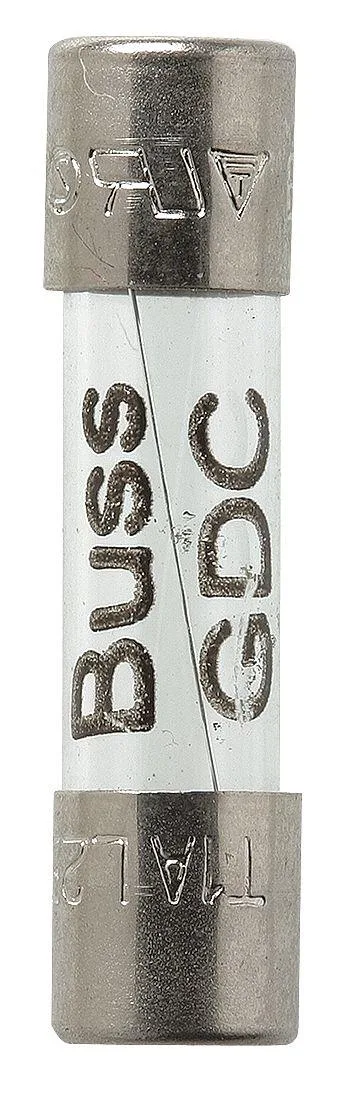 Bussmann Bussmann GDC-40MA Glass Fuse 40mA 250V AC 35A 5 PK — product photo
