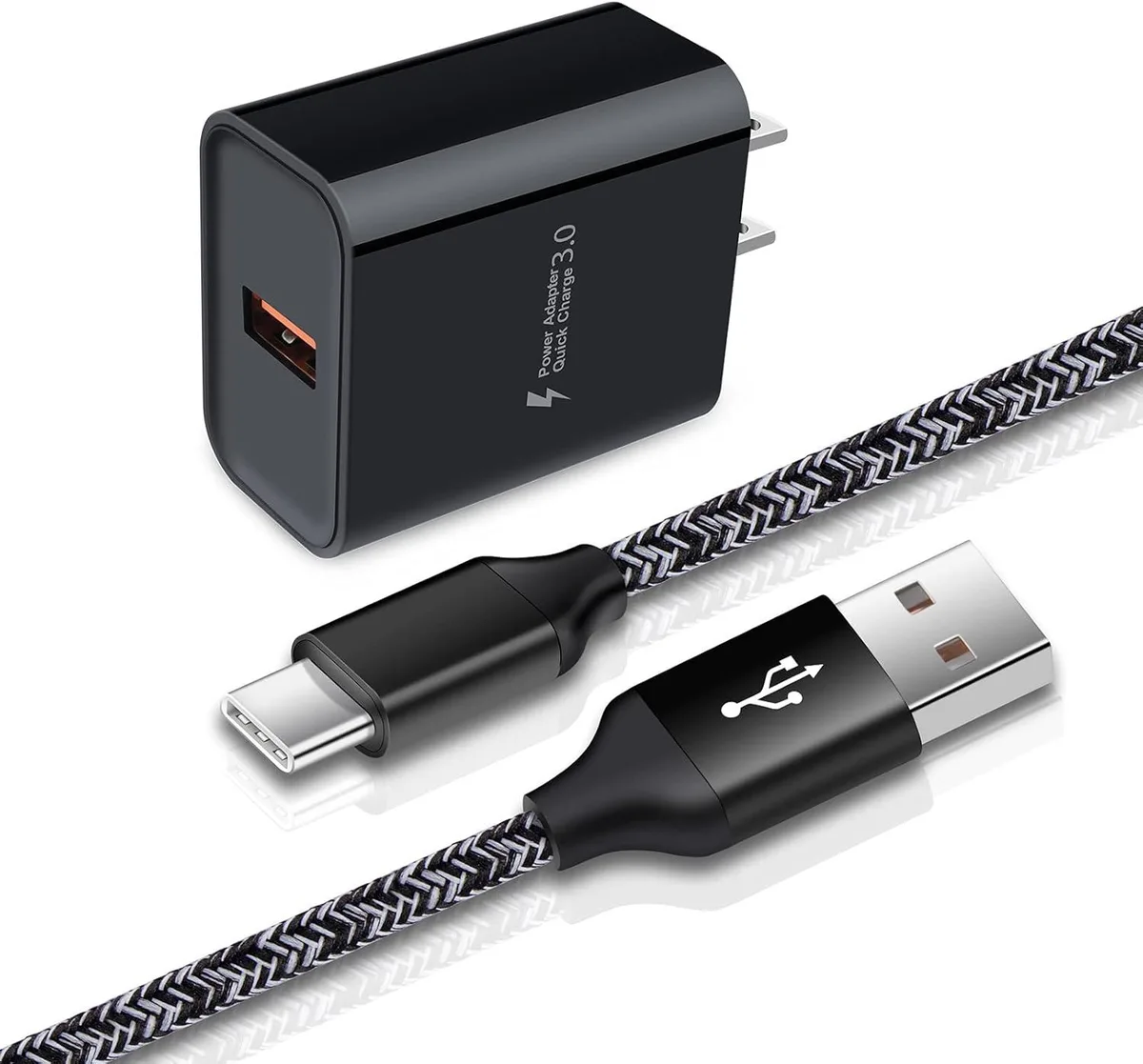 ONITOON ONITOON Fast Charger 3.0 Wall Charger USB-C Cable 6FT — product photo