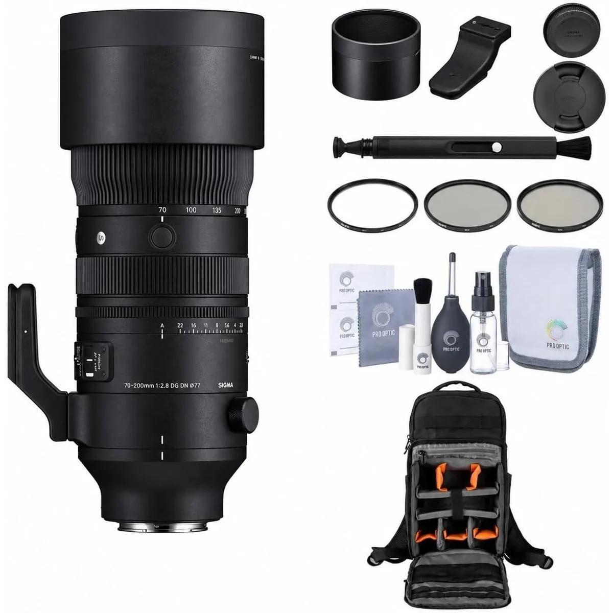 SIGMA SIGMA 70-200mm f/2.8 DG DN OS Sports camera lens — product photo