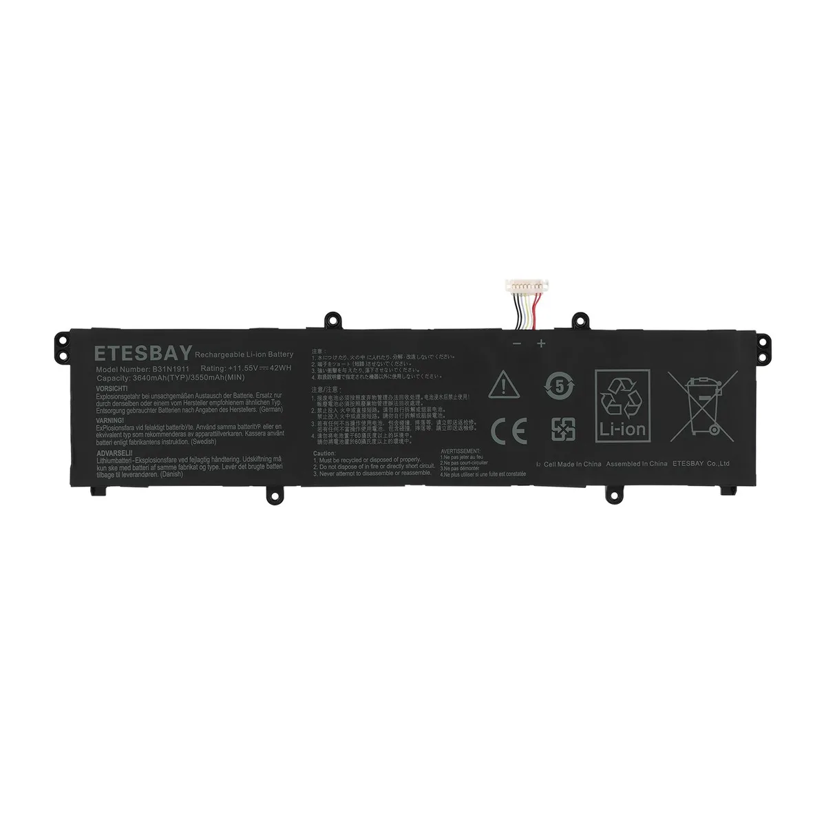 KingSener KingSener B31N1911 42WH laptop battery — product photo
