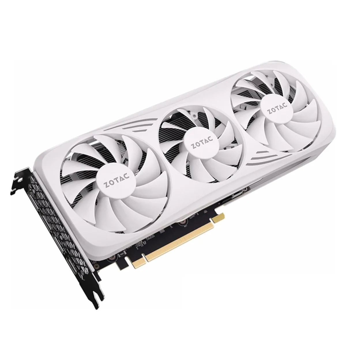 ZOTAC ZOTAC RTX 4060 Ti 16GB Moon White OC graphics card — product photo