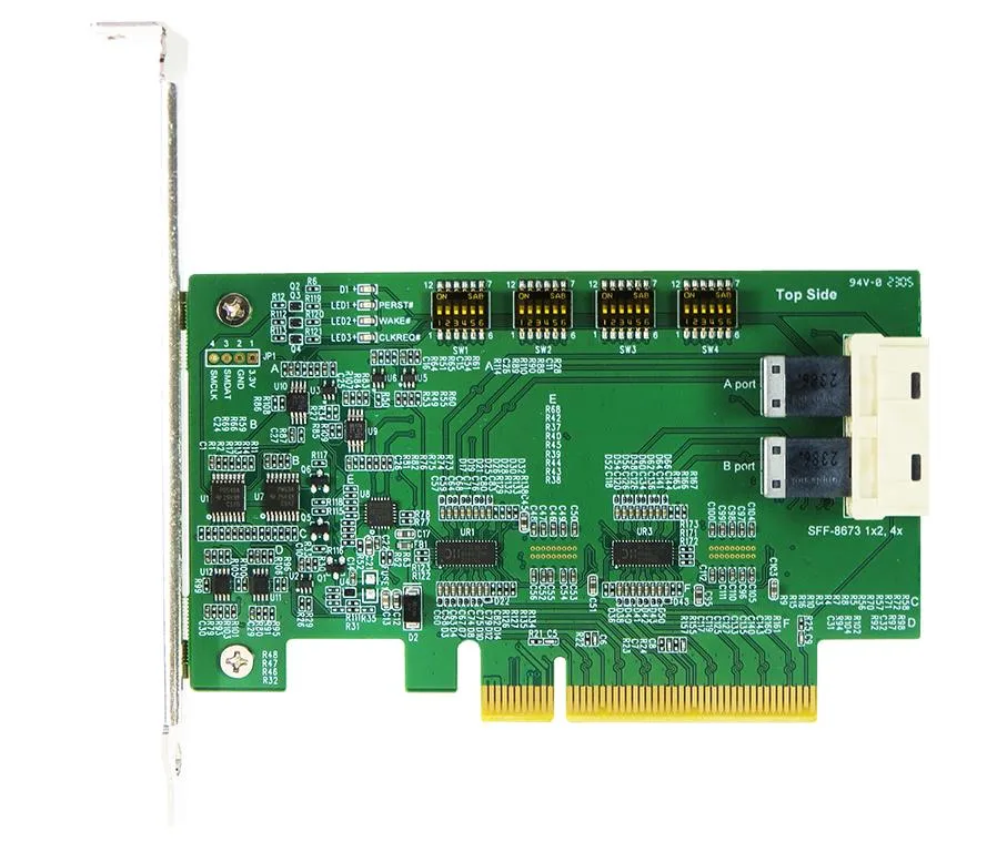 Innocard Innocard PCIe x8 Gen4 to SFF-8673 gender changer — product photo