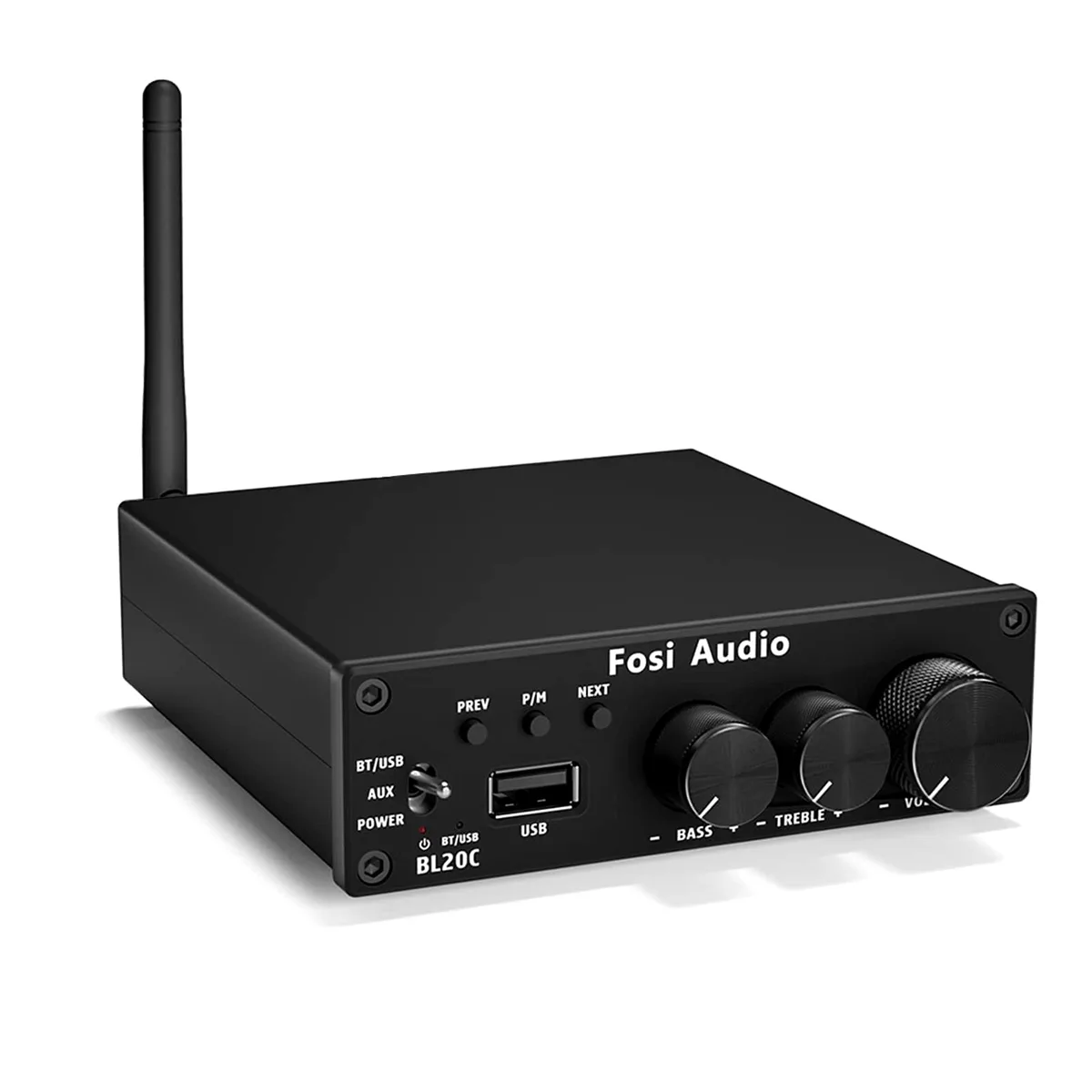 Fosi Audio BL20C 2.1 CH Bluetooth 5.0 Receiver Amplifier 320W — product photo