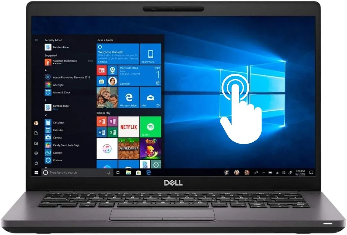 DELL DELL Latitude 5400 13.9" FHD Touchscreen i5-8265U 1.60GHz 16GB 256GB NVMe Windows 10 Pro — product photo