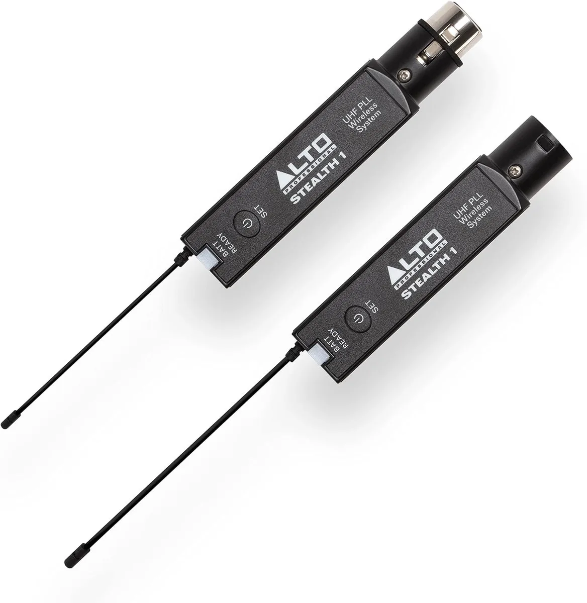 WUQ WUQ Mono UHF XLR Wireless Audio System Transmitter Receiver black — product photo