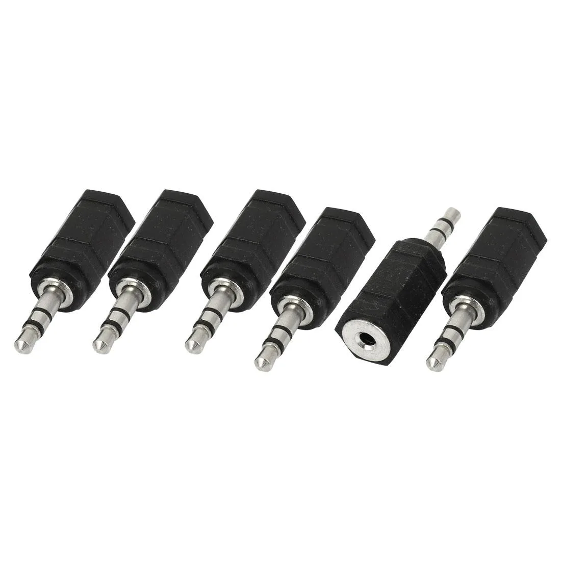 Unique-Bargains Unique-Bargains 3.5mm to 2.5mm stereo adapter 6-pack — product photo
