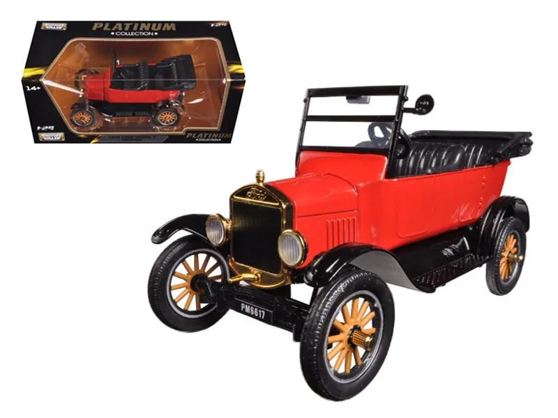 MOTORMAX MOTORMAX 1925 Ford Model T Touring Red 1/24 Diecast Model Car — product photo