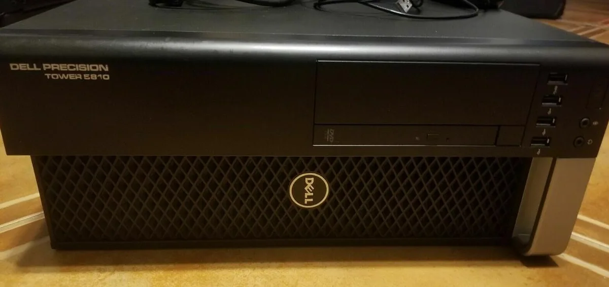 DELL DELL Precision 5810 desktop PC Xeon E5-1603 V3 8GB DDR4 480GB SATA — product photo