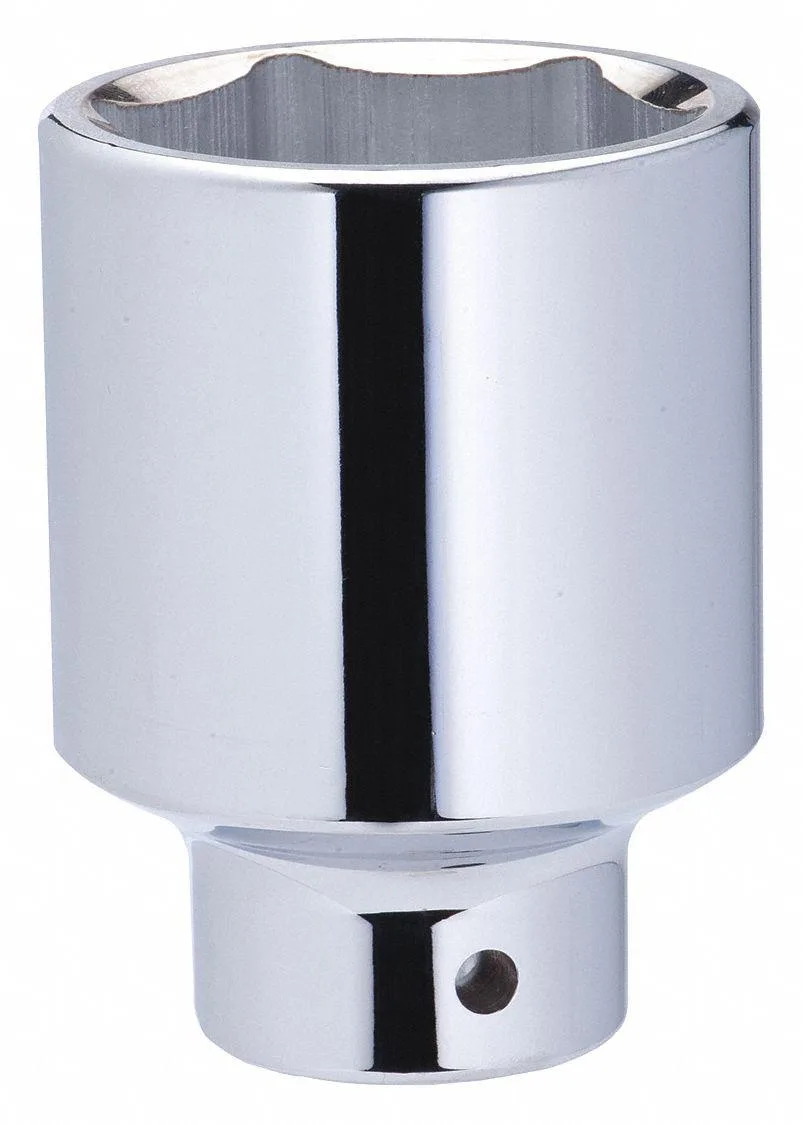 Westward 3/4 inch drive 41 mm 6-point alloy steel socket chrome finish