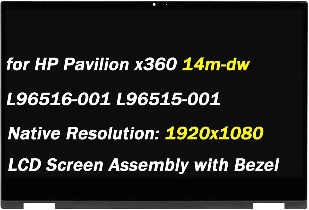 NUOLAISUN NUOLAISUN 14" 1920x1080 30-Pin Touch Screen Digitizer Assembly — product photo