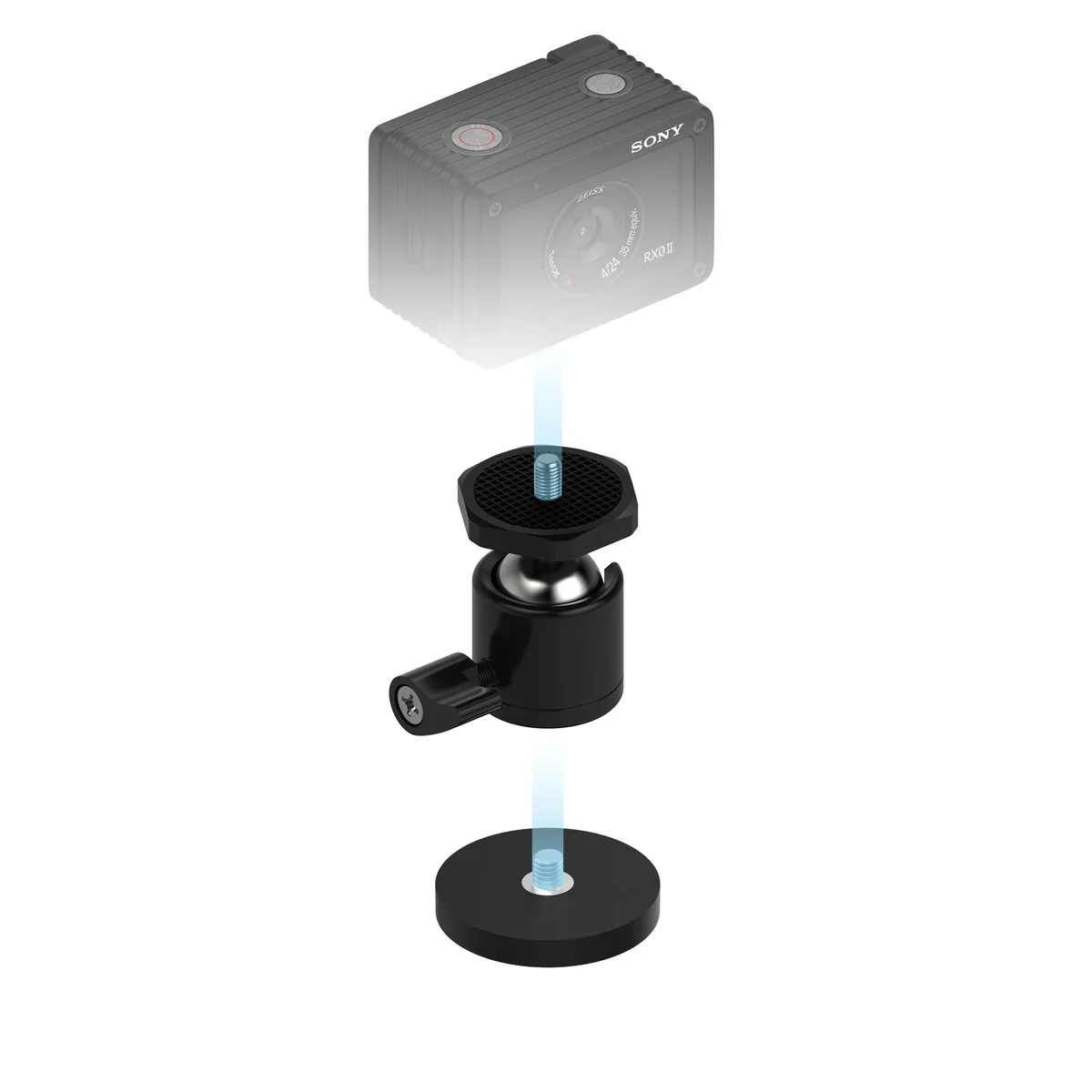 Sabrent Sabrent CS-MG43 rubber-coated magnetic camera accessory — product photo