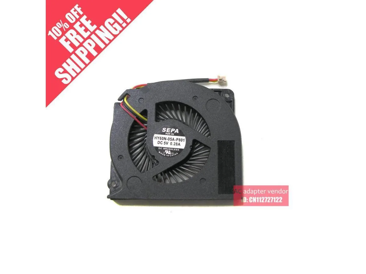 Fans Fans Laptop CPU Fan for Fujitsu A6120 E8110 E8210 N6410 S6520 S6421 S6510 S7111 S8235 — product photo
