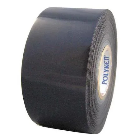 Black polyethylene splicing tape roll 48mm wide 33m long