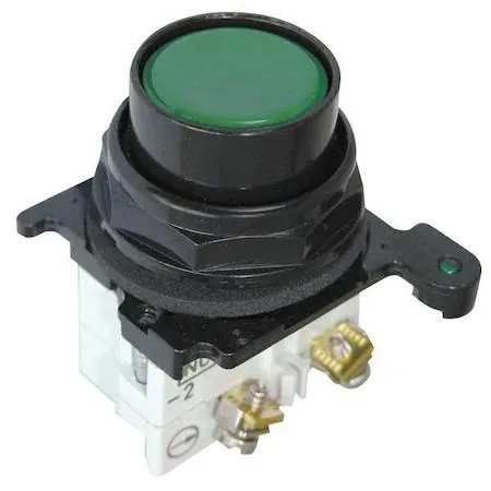 Eaton Eaton E34PB3-53X 30 mm Green Flush Push Button 1NO — product photo