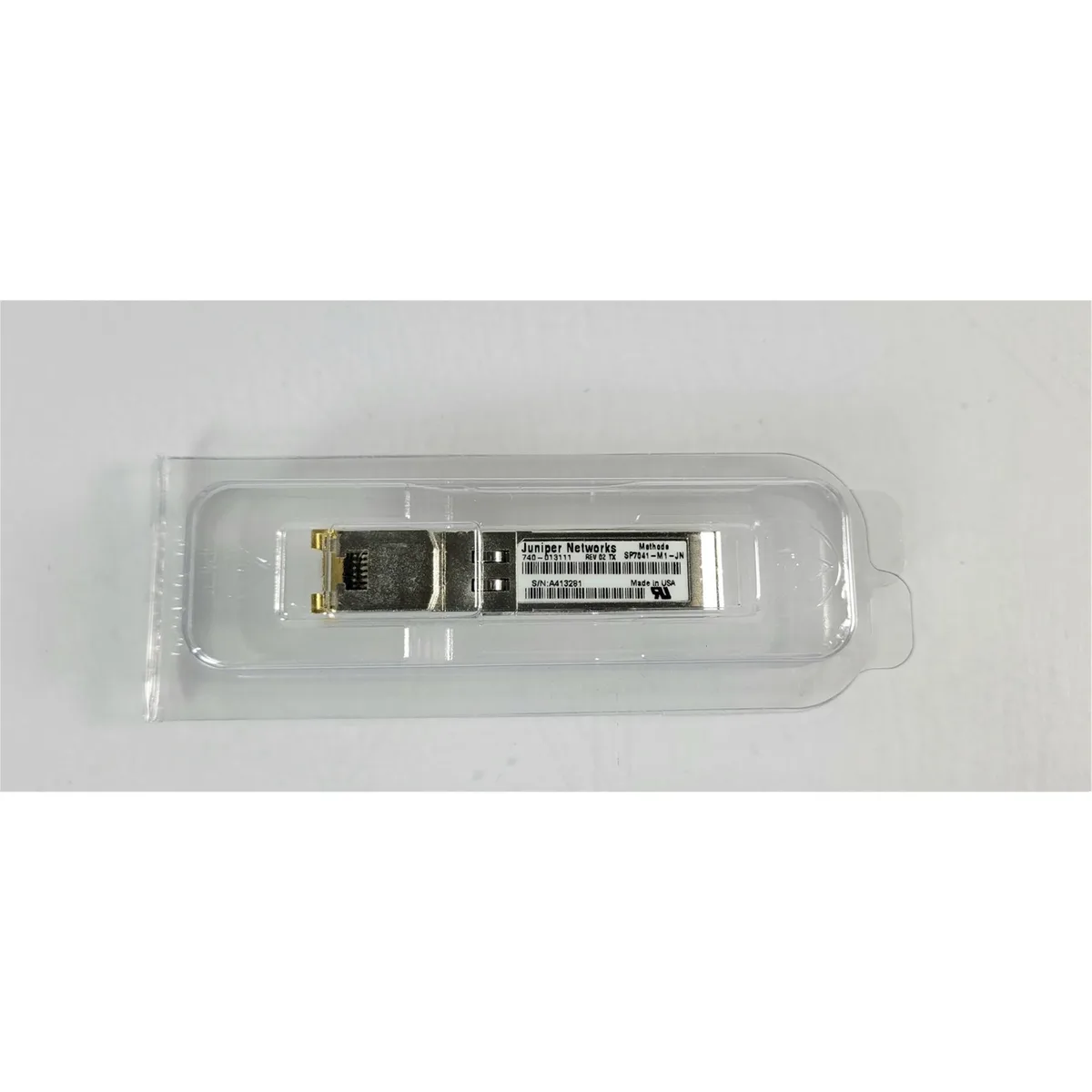 HPE Juniper Networking HPE Juniper Networking SFP-1GE-T Copper RJ45 10/100/1000 Transceiver — product photo