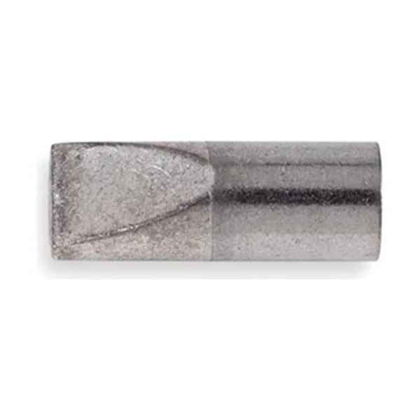 Weller PL350 chisel soldering tip, .4 in threaded copper with iron plating