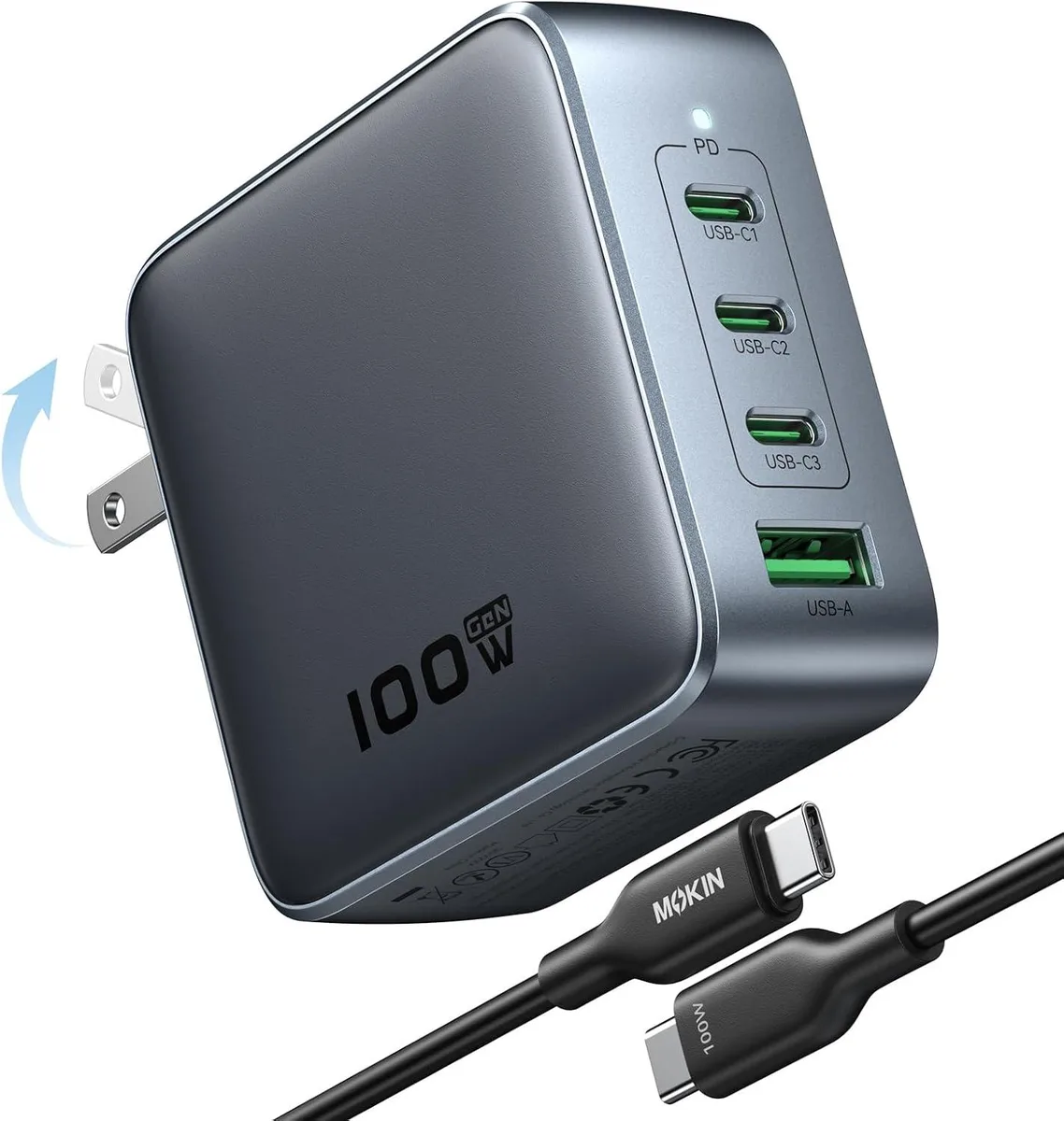 Chopmate Chopmate 100W USB-C 4-Port GaN Charger — product photo