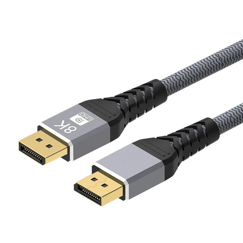 ESTONE ESTONE TJ-A044 DisplayPort cable 6.6FT 8K 60Hz 32.4Gbps — product photo