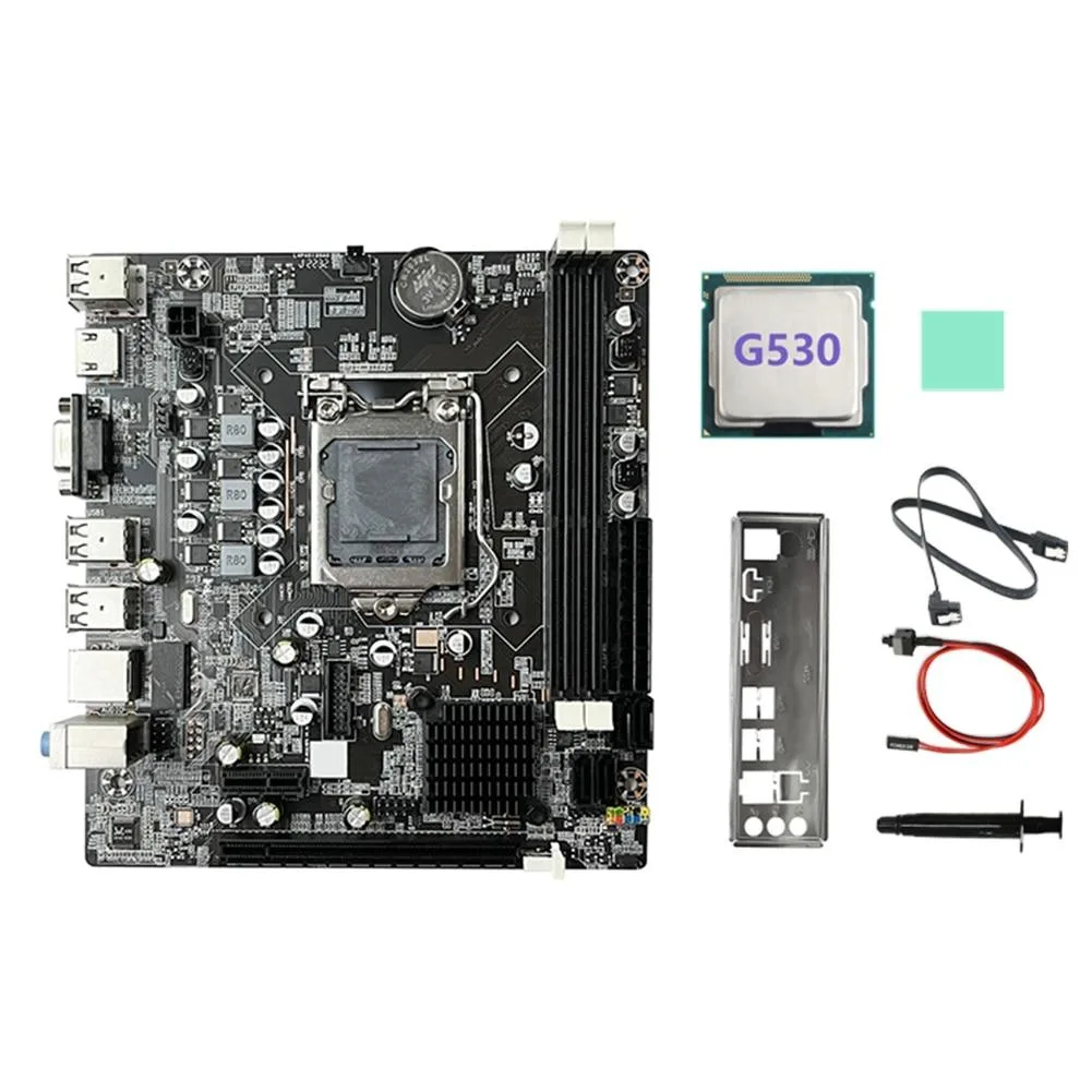 YINGHUA YINGHUA B75 Server Motherboard LGA1155 DDR3 G530 CPU — product photo