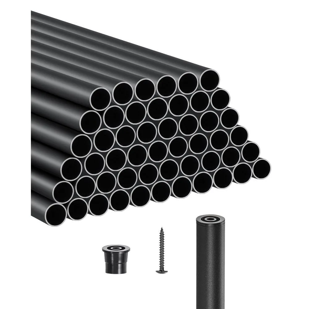 VEVOR VEVOR Stair Balusters 51 Pack 32 Inch 3/4 Inch Aluminum Matte Black — product photo