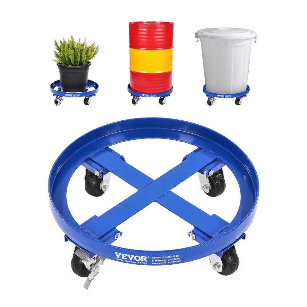 VEVOR VEVOR 55 Gallon Drum Dolly 2000 lbs Blue — product photo