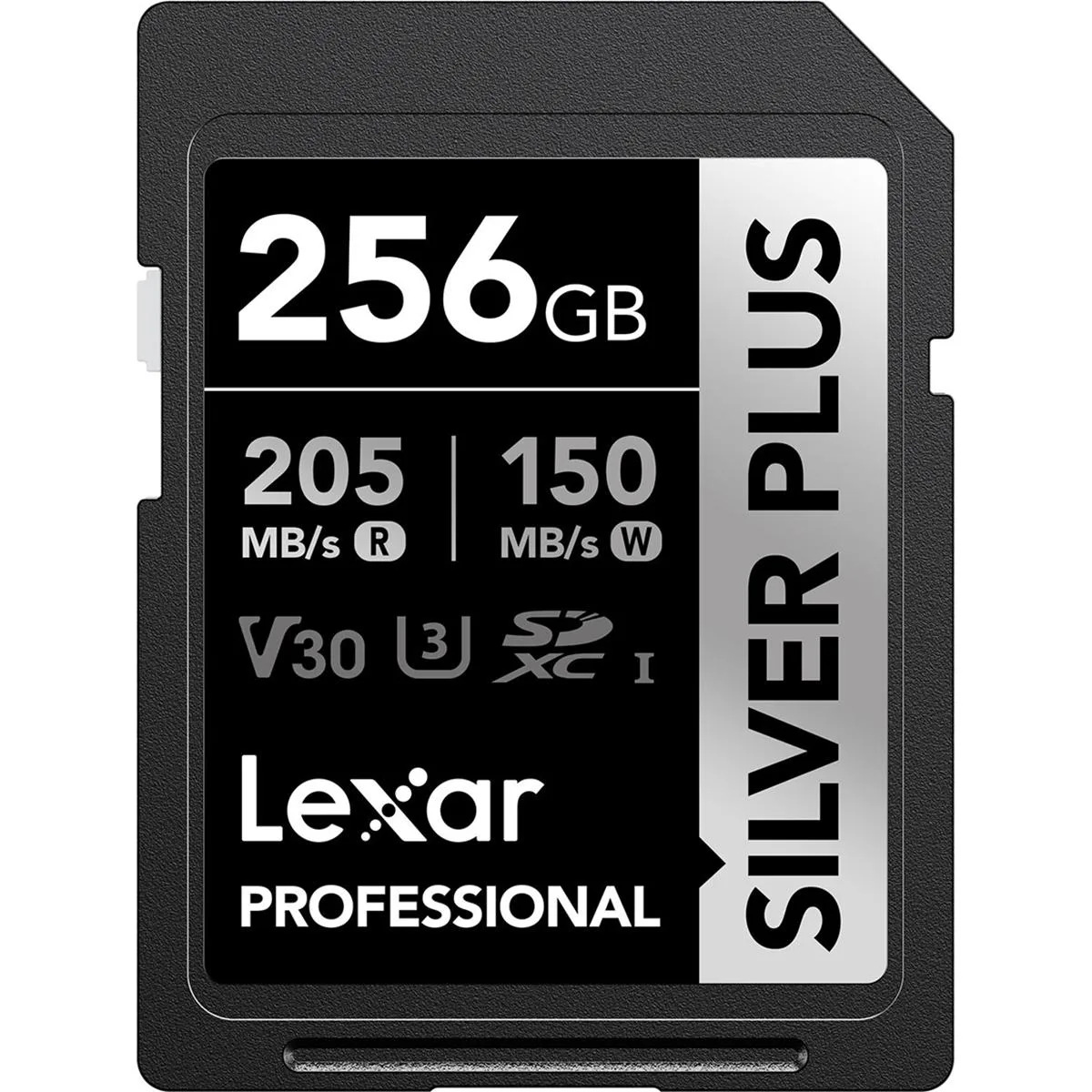 Lexar Lexar Professional SILVER PLUS SDXC 256GB memory card — product photo