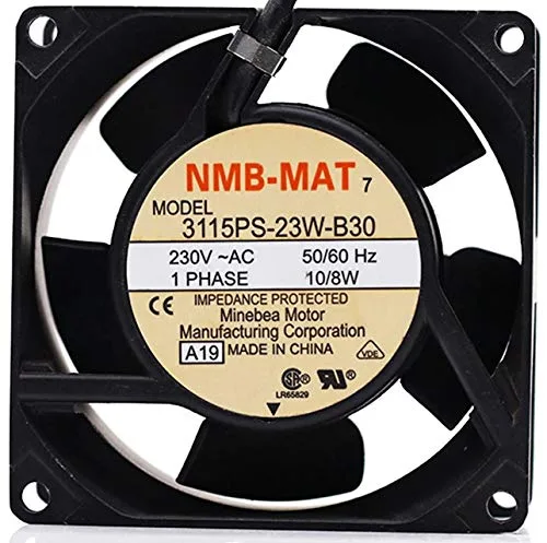 CAFELE CAFELE 3115PS-23W-B30 80mm 230V 10/8W case fan — product photo