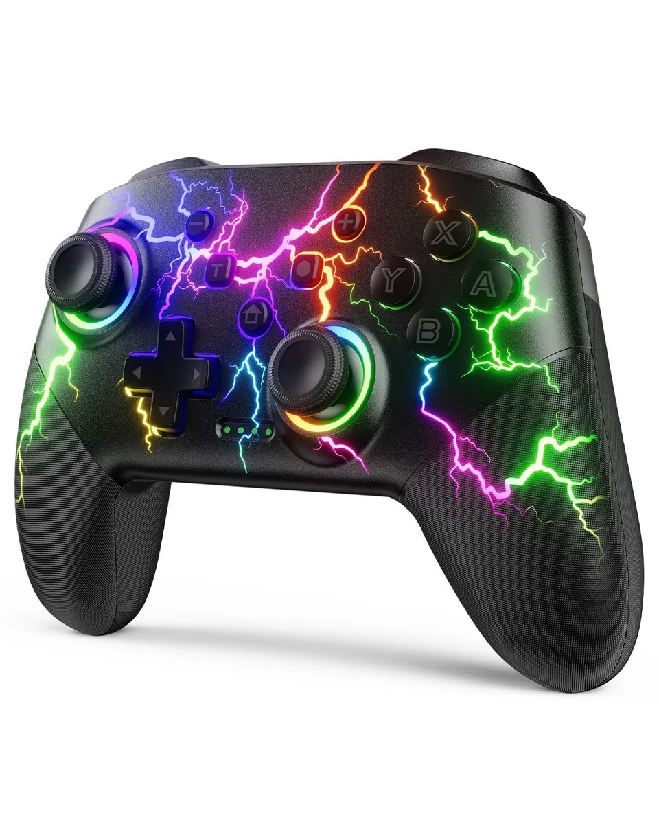  VOYEE S08 Game Controller Black 1000mAh RGB — product photo