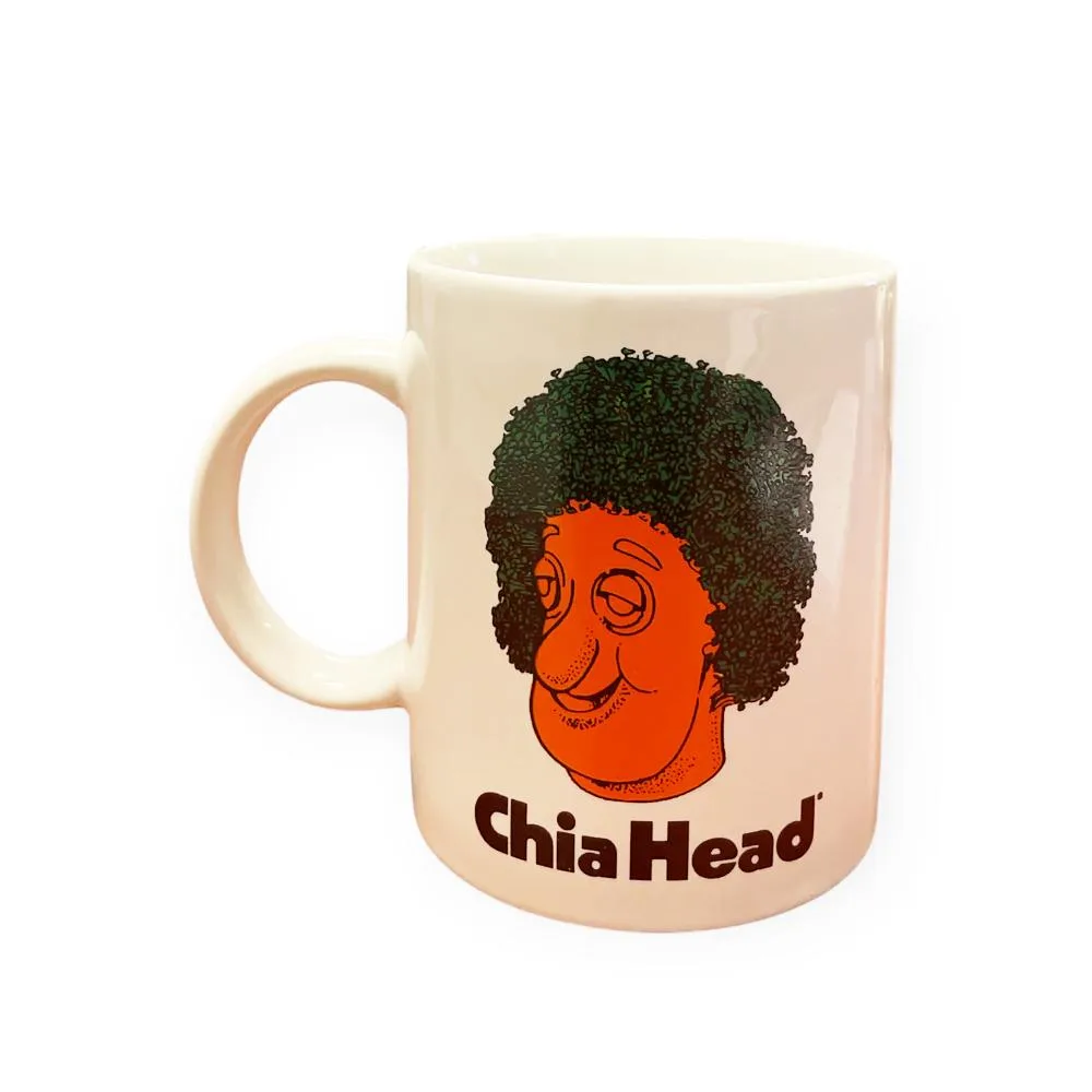 Joseph Enterprises Joseph Enterprises Chia Head Collectible Coffee Mug White — product photo
