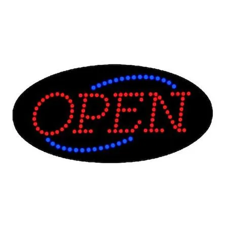 COSCO COSCO 98099 Notice Sign 10 x 19 Inch Vinyl Red Blue — product photo