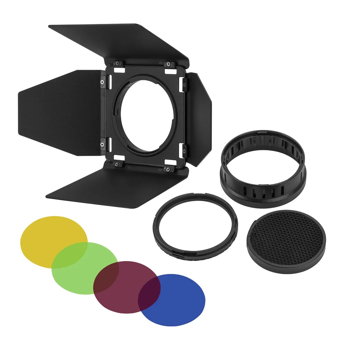 Flashpoint Brand Flashpoint BD-08 Barndoor Kit for XPLOR 400 PRO Studio — product photo